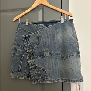 Micas’ Blue Denim Skirt